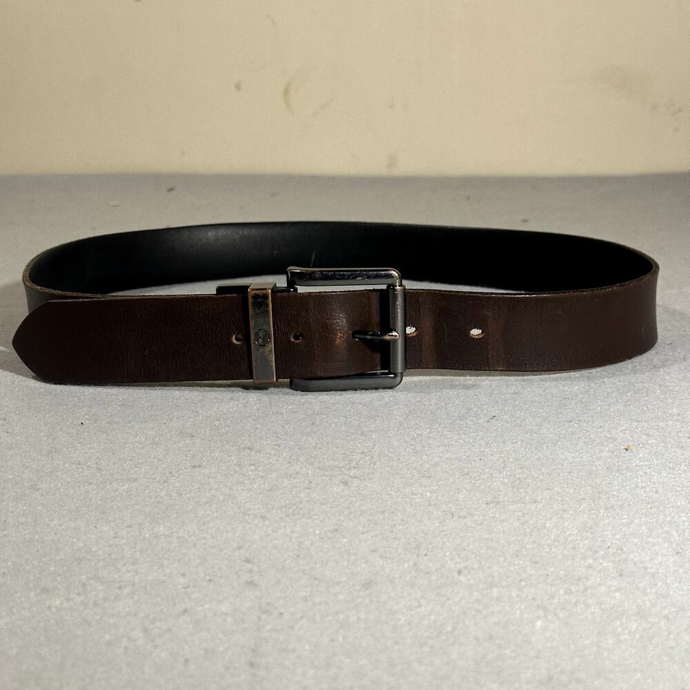 Timberland Reversible Leather Belt Men's Large Brown Durable